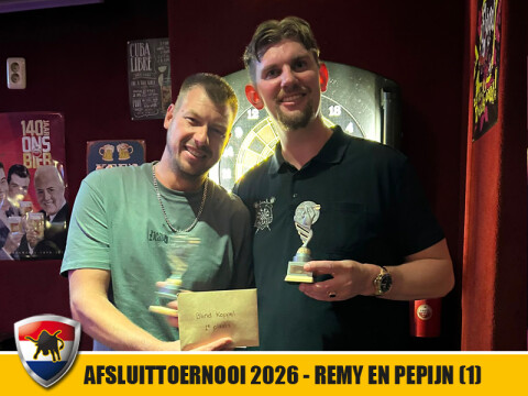 Bullshooter nederland afsluittoernooi 2026 remi pepijn 1