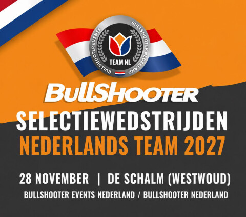 Bullshooter selectiewedstrijden november 2026